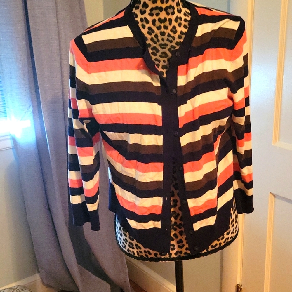 Striped Cardigan